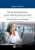 Cover: Interviewing and Investigating - Aspen Publishing