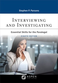 Abbildung von: Interviewing and Investigating - Aspen Publishing