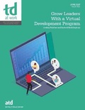 Cover: Grow Leaders With a Virtual Development Program - ATD Press