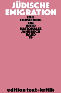 Abbildung von: Jüdische Emigration zwischen Assimilation und Verfolgung, Akkulturation und Jüdischer Identität - De Gruyter