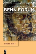 Cover: 2020/2021 - De Gruyter