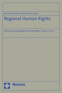Enlarge image Cover: Regional Human Rights - Nomos