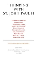 Cover: Thinking with St. John Paul II - FUNDACJA  WI TEGO MIKO AJA