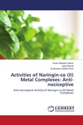 Cover: Activities of Naringin-co (II) Metal Complexes - LAP Lambert Academic Publishing