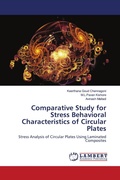 Cover: Comparative Study for Stress Behavioral Characteristics of Circular Plates - LAP Lambert Academic Publishing