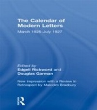 Abbildung von: Calendar Modern Letts 4v Cb - Routledge