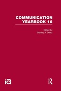 Cover: Communication Yearbook 16 - Routledge