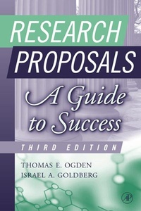 Enlarge image Cover: Research Proposals - Academic Press