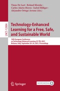 Cover: Technology-Enhanced Learning for a Free, Safe, and Sustainable World - Springer