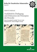 Cover: Ausf&uuml;hrliche Darlegung und Diskussion der Prinzipien der Prosodie - Peter Lang Verlag