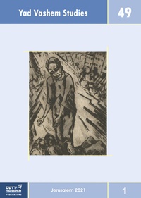 Abbildung von: Yad Vashem Studies Vol. 49.1 - Wallstein