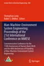 Cover: Man-Machine-Environment System Engineering: Proceedings of the 21st International Conference on MMESE - Springer