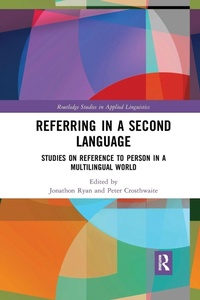 Enlarge image Cover: Referring in a Second Language - Routledge
