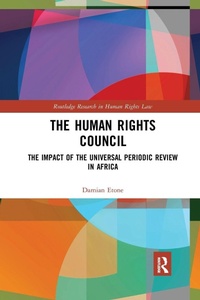 Enlarge image Cover: The Human Rights Council - Routledge