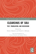 Cover: Clearchus of Soli - Routledge