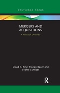 Cover: Mergers and Acquisitions - Routledge
