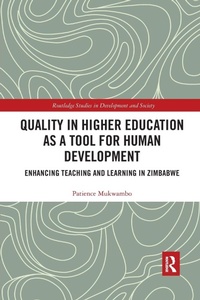 Enlarge image Cover: Quality in Higher Education as a Tool for Human Development - Routledge