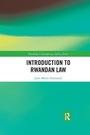 Cover: Introduction to Rwandan Law - Routledge