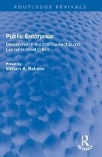 Enlarge image Cover: Public Enterprise - Routledge