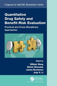 Enlarge image Cover: Quantitative Drug Safety and Benefit Risk Evaluation - Chapman & Hall/CRC