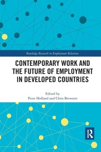 Enlarge image Cover: Contemporary Work and the Future of Employment in Developed Countries - Routledge
