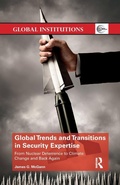 Cover: Global Trends and Transitions in Security Expertise - Routledge