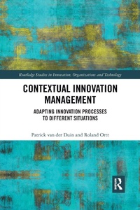 Enlarge image Cover: Contextual Innovation Management - Routledge