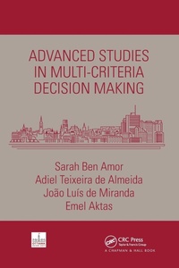 Enlarge image Cover: Advanced Studies in Multi-Criteria Decision Making - Chapman & Hall/CRC