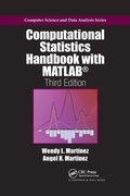 Cover: Computational Statistics Handbook with MATLAB - Chapman & Hall/CRC