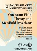 Cover: Quantum Field Theory and Manifold Invariants - American Mathematical Society