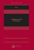Cover: Criminal Law in Focus - Aspen Publishing