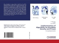 Abbildung von: Implementation of Algorithms for Providing Security and Privacy - LAP Lambert Academic Publishing