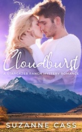 Cover: Cloudburst (Stargazer Ranch Mystery Romance, #5) - Suzanne Cass