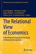Cover: The Relational View of Economics - Springer