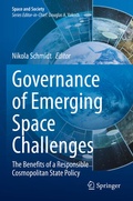 Cover: Governance of Emerging Space Challenges - Springer