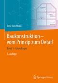 Cover: Baukonstruktion - vom Prinzip zum Detail - Springer Vieweg