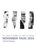 Cover: November Talks 2019 - Verlag d. Technischen Universit&auml;t Graz