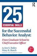 Cover: 25 Essential Skills for the Successful Behavior Analyst - Routledge