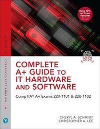 Abbildung von: Complete A+ Guide to IT Hardware and Software - Pearson It Certification