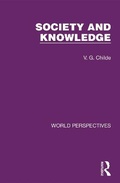 Cover: Society and Knowledge - Routledge