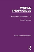 Cover: World Indivisible - Routledge