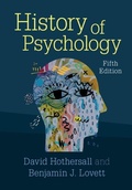 Cover: History of Psychology - Cambridge University Press
