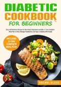Cover: Diabetic Cookbook for Beginners - Rachel Glass