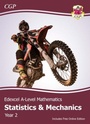 Cover: Edexcel A-Level Mathematics Student Textbook - Statistics & Mechanics Year 2 + Online Edition - Coordination Group Publications Ltd (CGP)
