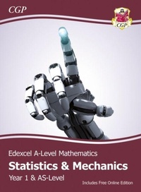 Enlarge image Cover: Edexcel AS & A-Level Mathematics Student Textbook - Statistics & Mechanics Year 1/AS + Online Ed - Coordination Group Publications Ltd (CGP)