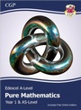 Cover: Edexcel AS & A-Level Mathematics Student Textbook - Pure Mathematics Year 1/AS + Online Edition - Coordination Group Publications Ltd (CGP)