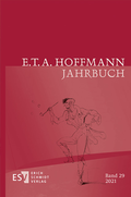 Cover: E.T.A. Hoffmann-Jahrbuch 2021 - Erich Schmidt Verlag