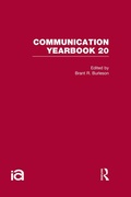 Cover: Communication Yearbook 20 - Routledge