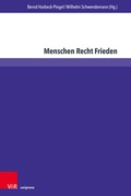 Cover: Menschen Recht Frieden - Brill Deutschland