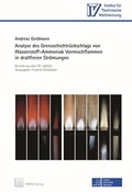 Cover: Analyse des Grenzschichtr&uuml;ckschlags von Wasserstoff-Ammoniak Vormischflammen in drallfreien Str&ouml;mungen - TEWISS